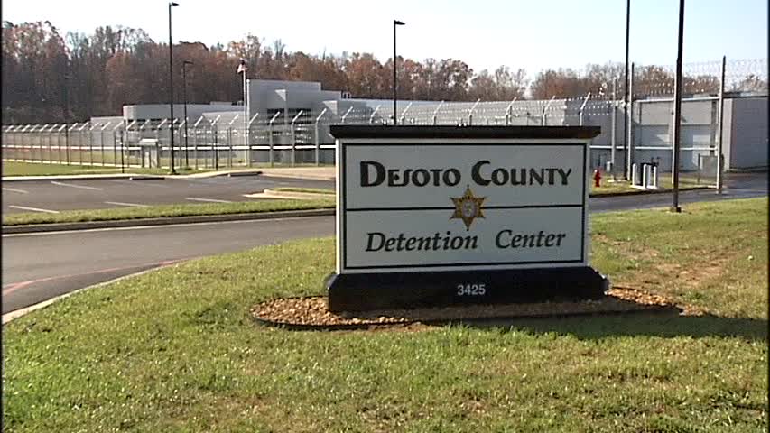 DeSoto County Detention Center Entrance