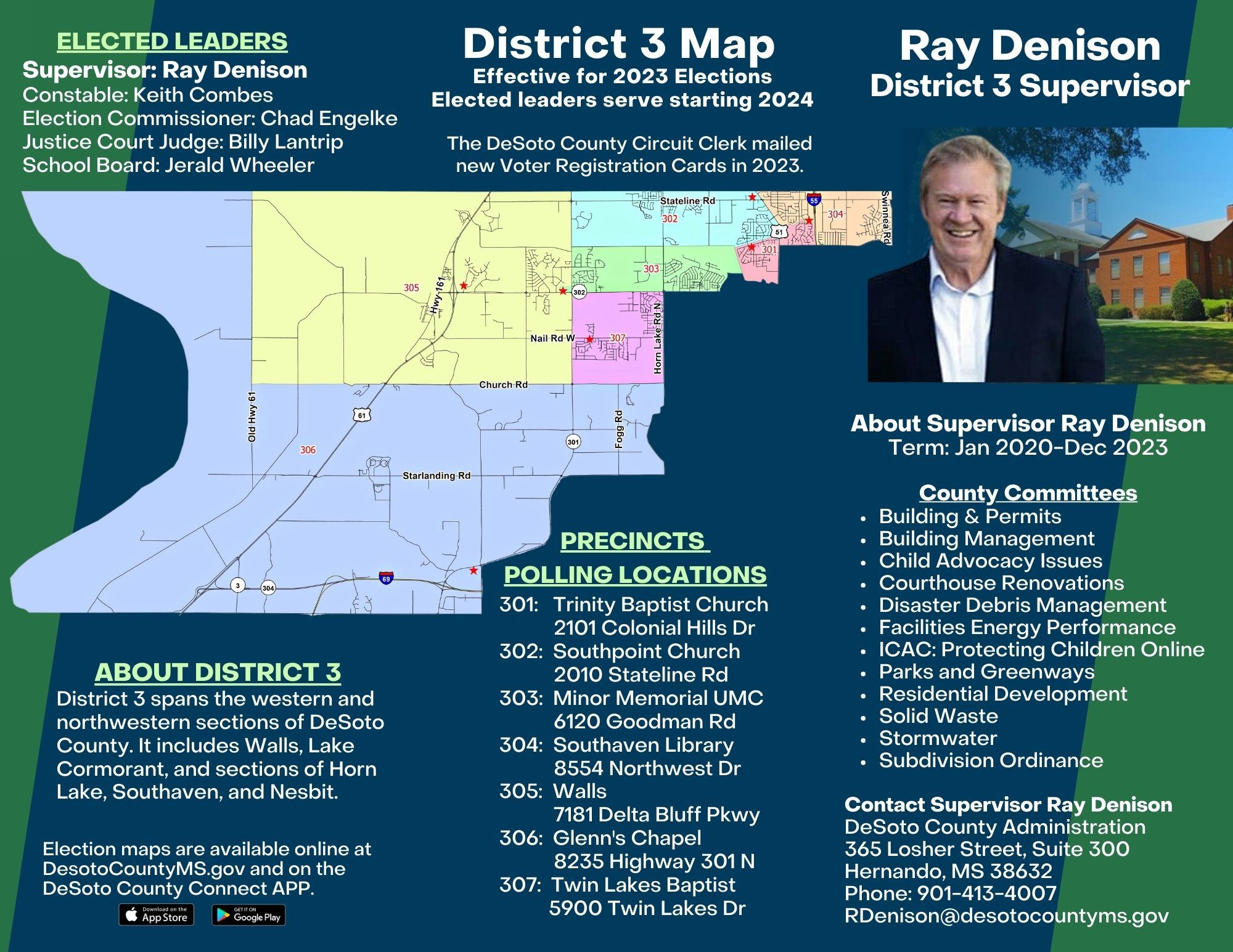 District 3 Redistricting flyer