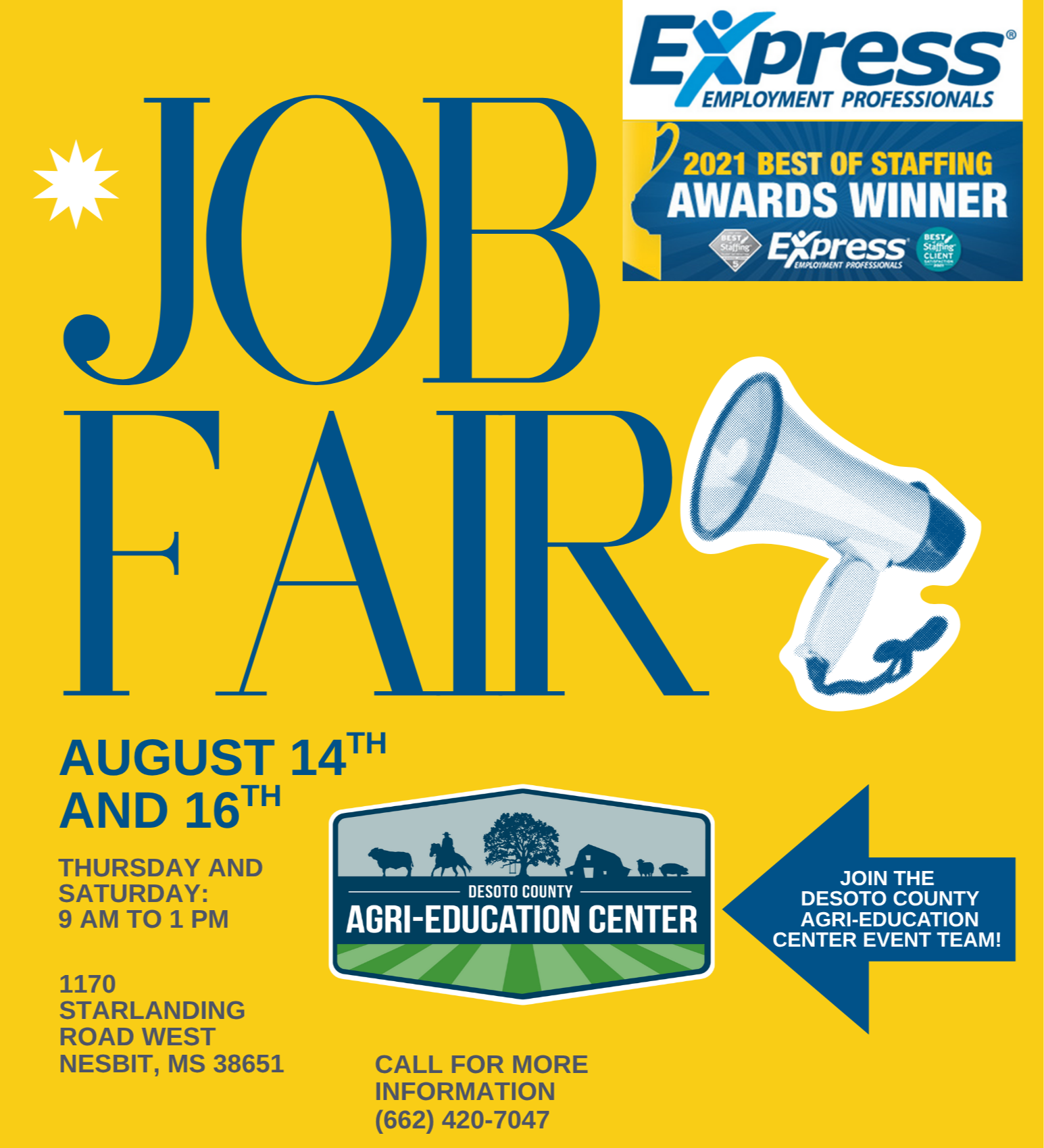 Job Fair New Flyer