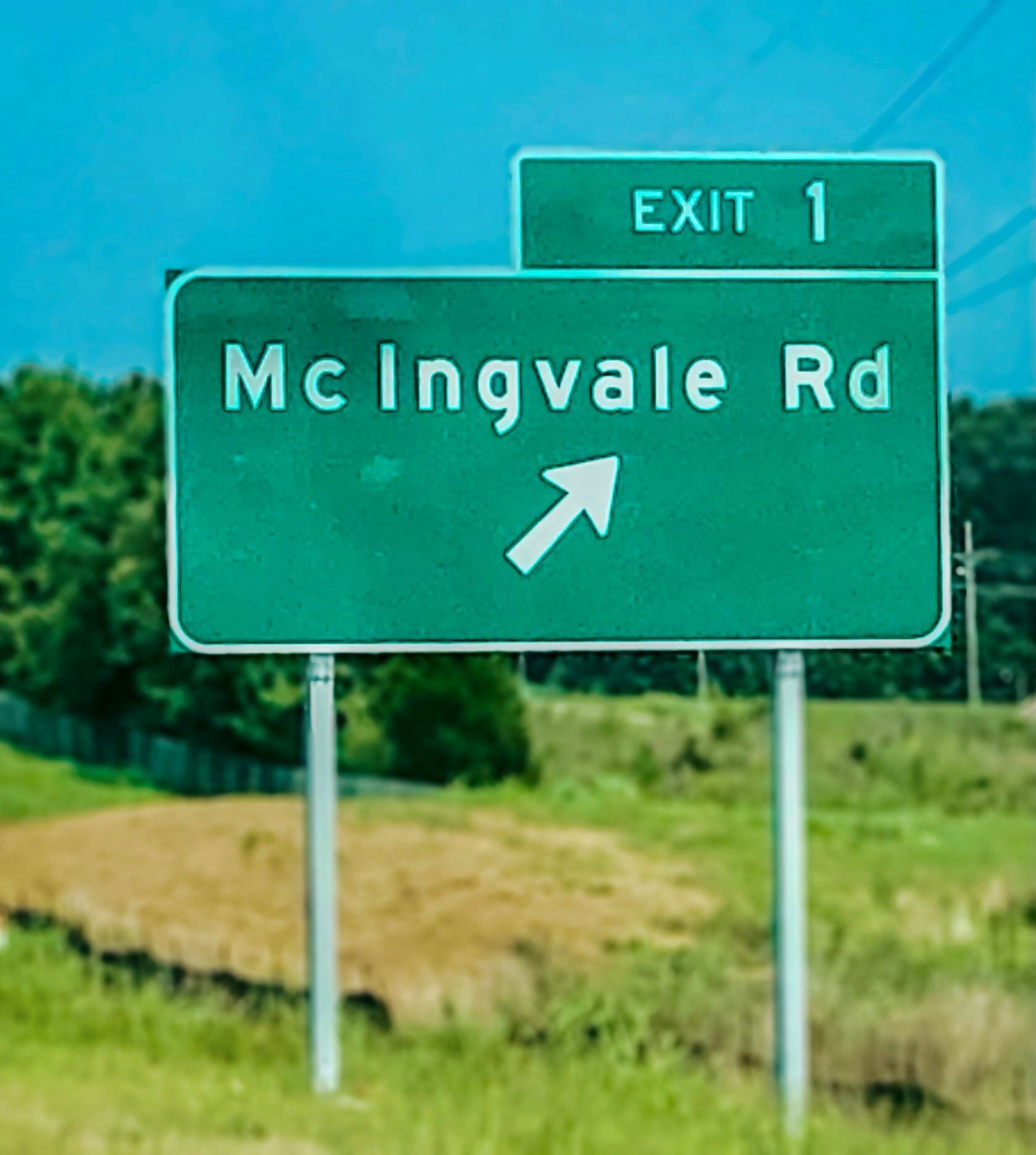 269 McIngvale Exit Sign